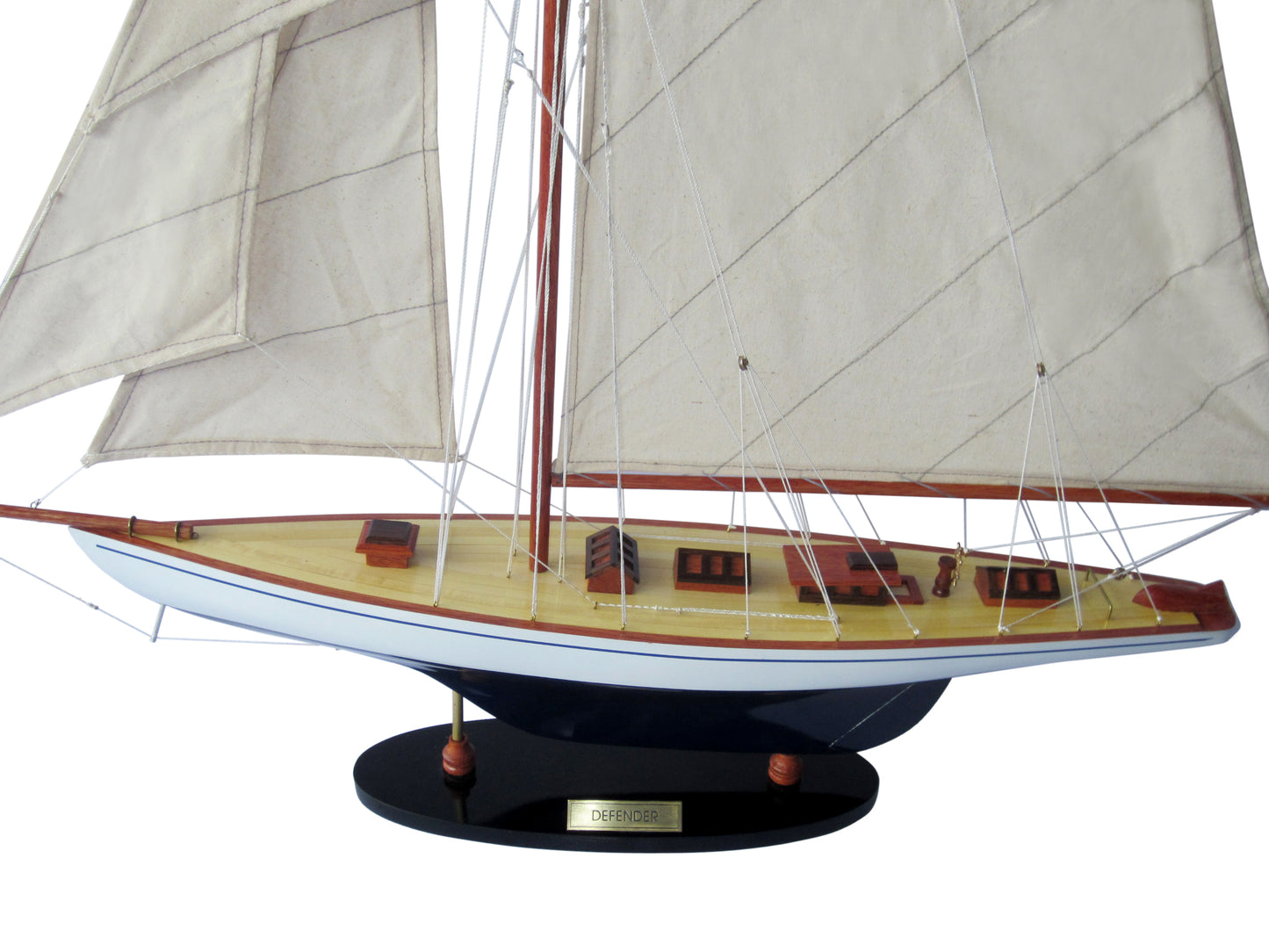 Modellschiff Segelschiff Defender