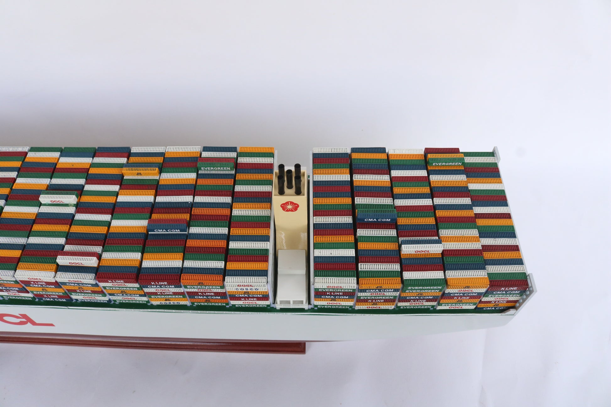 Modellschiff Containerschiff OOCL Germany