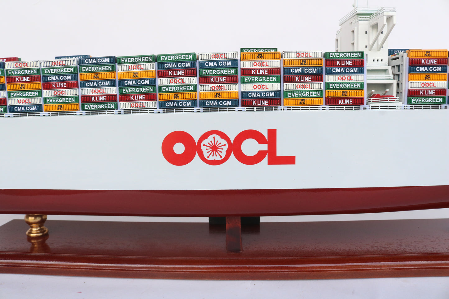 Modellschiff Containerschiff OOCL Germany