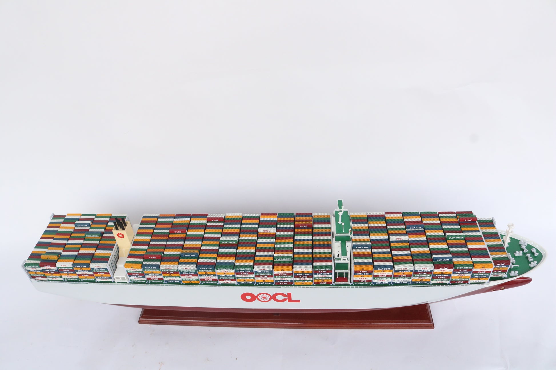 Modellschiff Containerschiff OOCL Germany