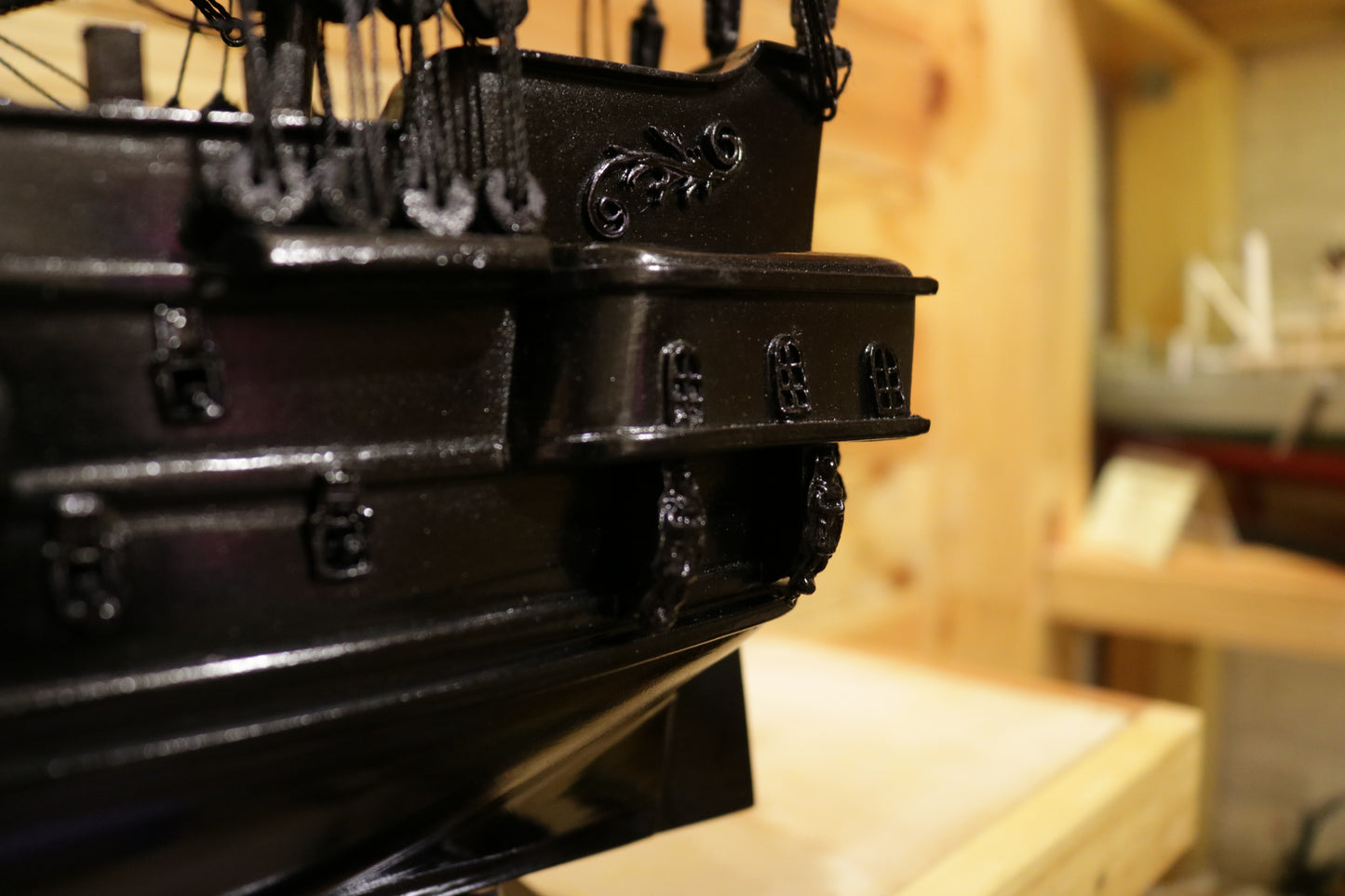 Modellschiff Segelschiff Piratenschiff