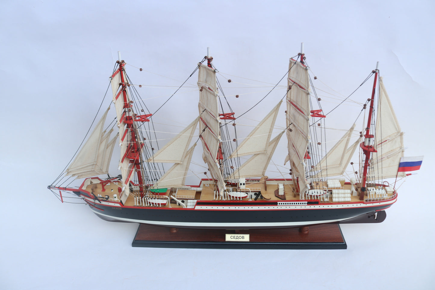 Modellschiff Segelschiff Sedov