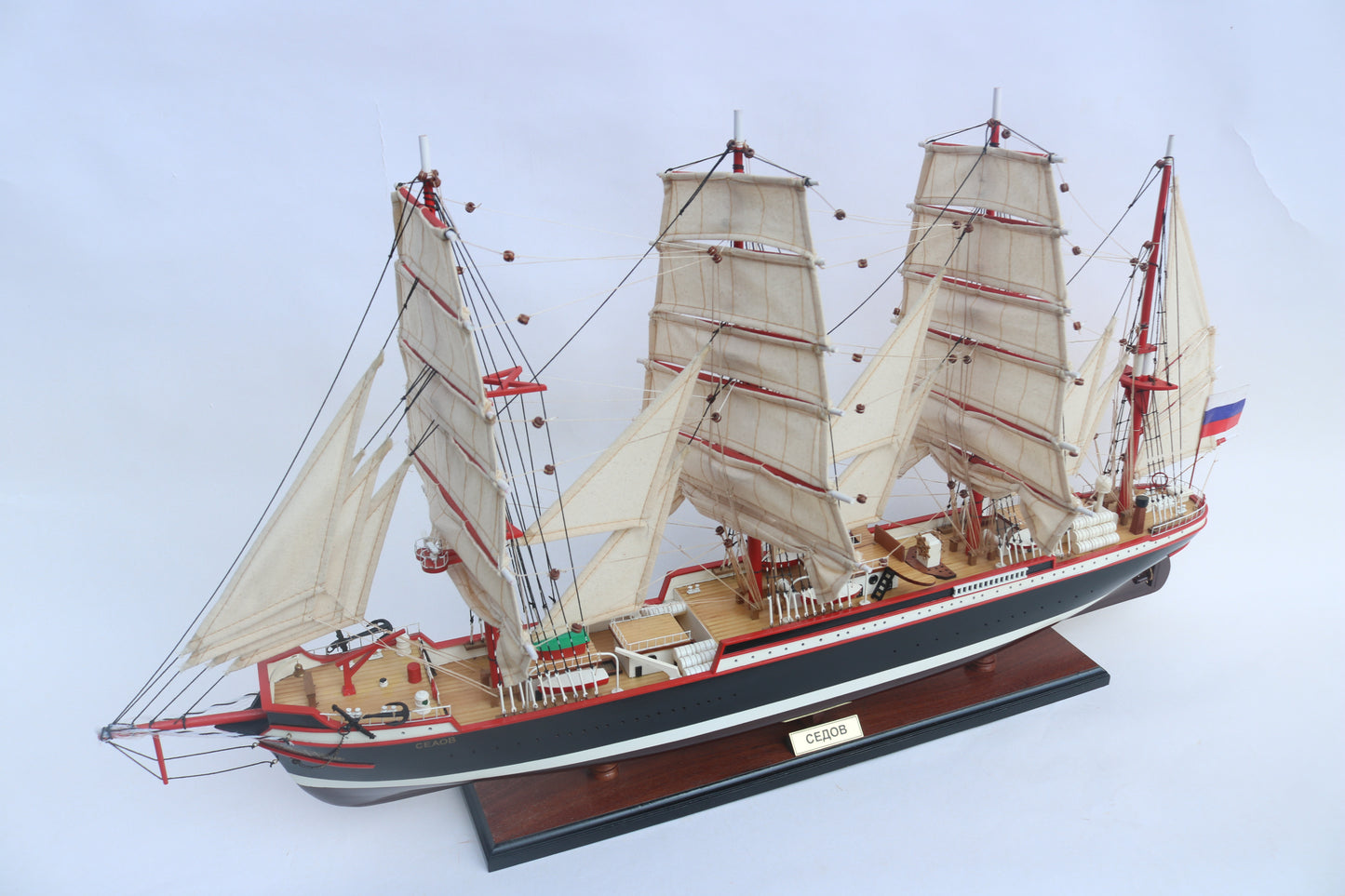 Modellschiff Segelschiff Sedov