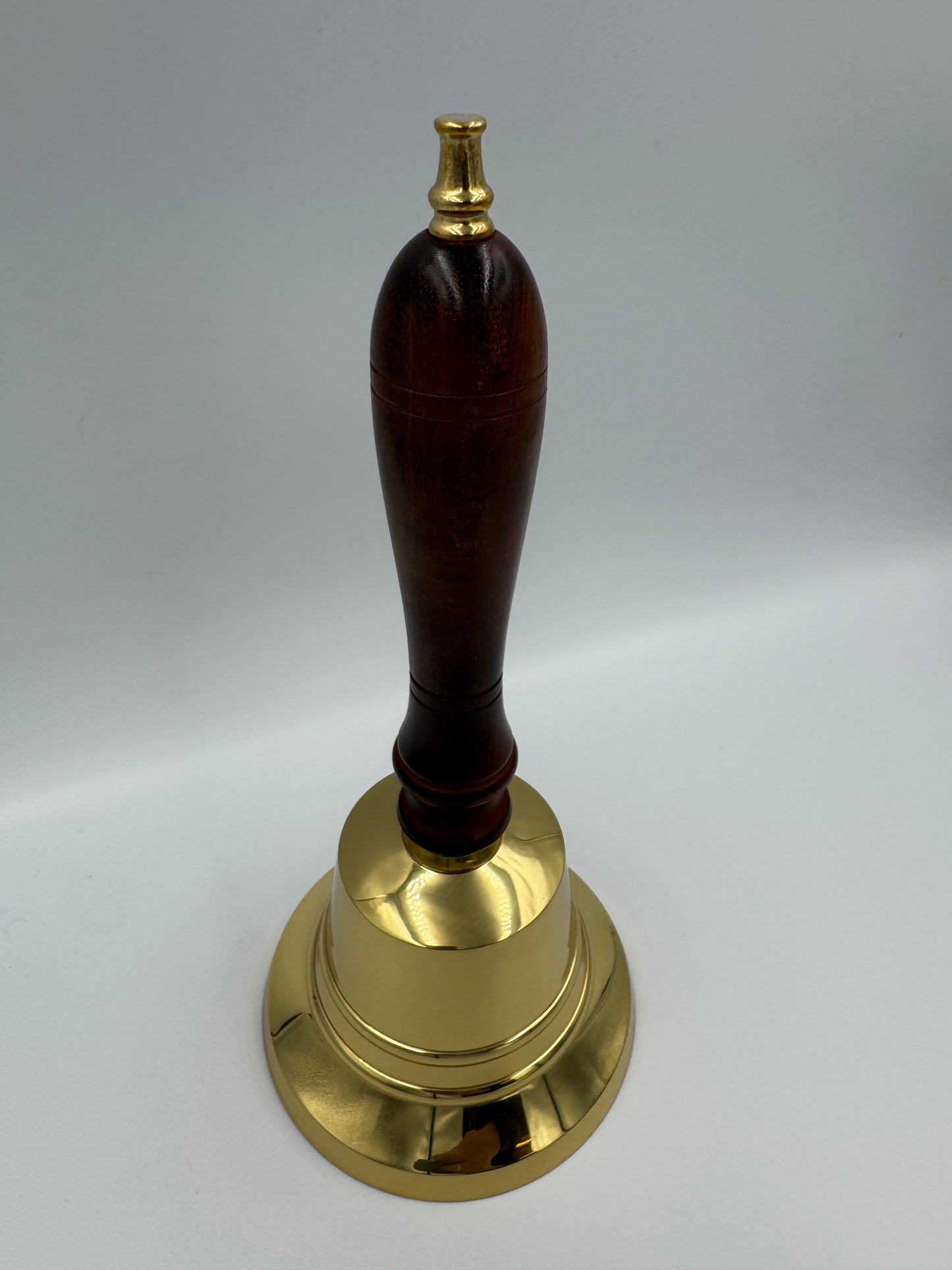 Tischglocke Glocke Messing & Holz Ø=10cm