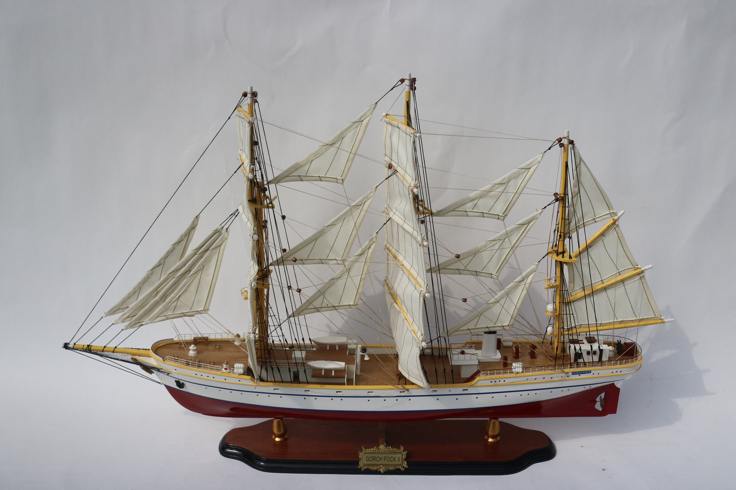 Modellschiff Gorch Fock II