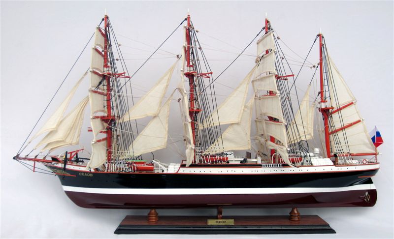 Modellschiff Segelschiff Sedov