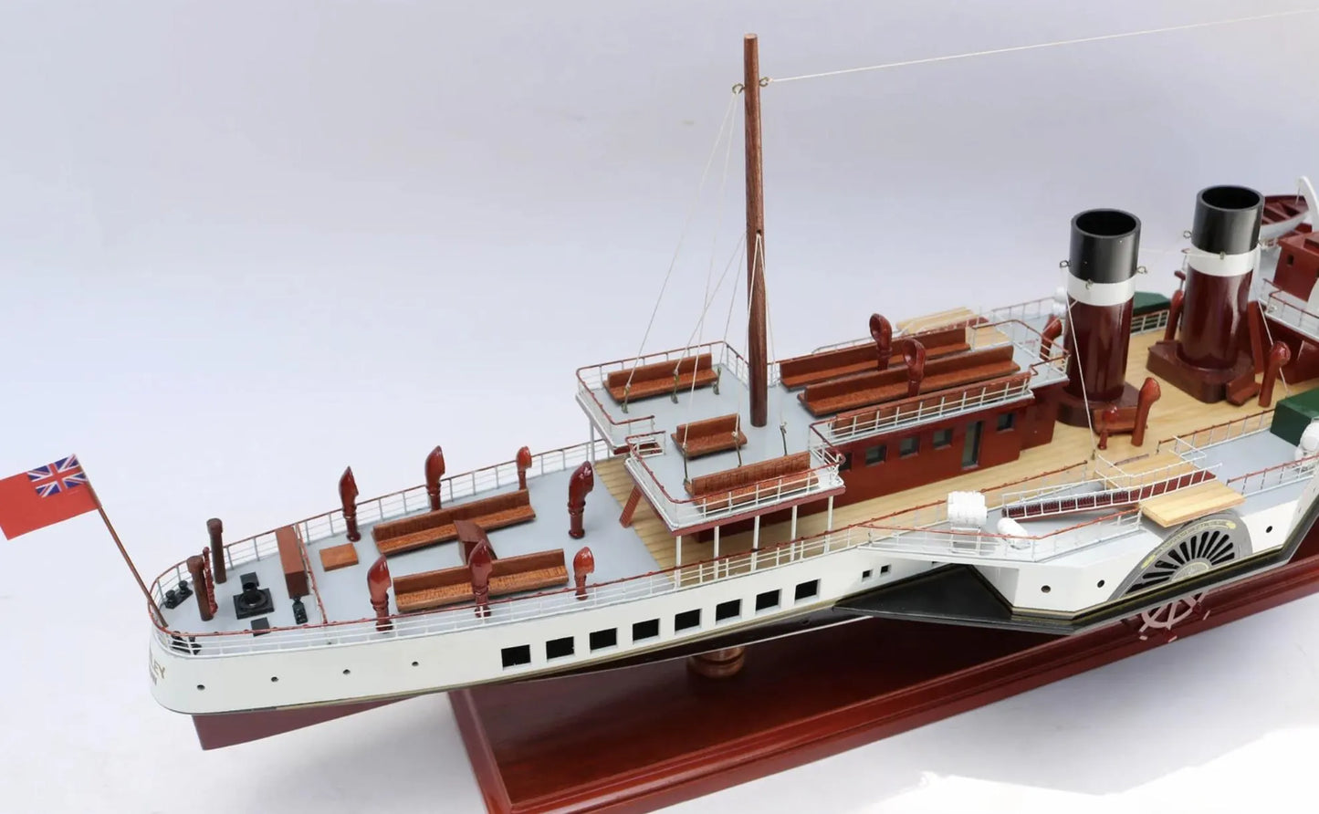 Modellschiff Dampfschiff Waverley Holzmodellschiff.de