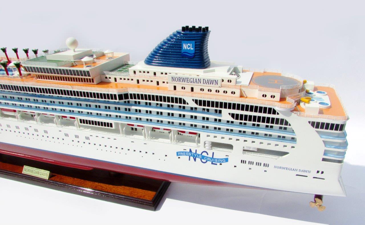 Modellschiff Kreuzfahrtschiff Norwegian Dawn