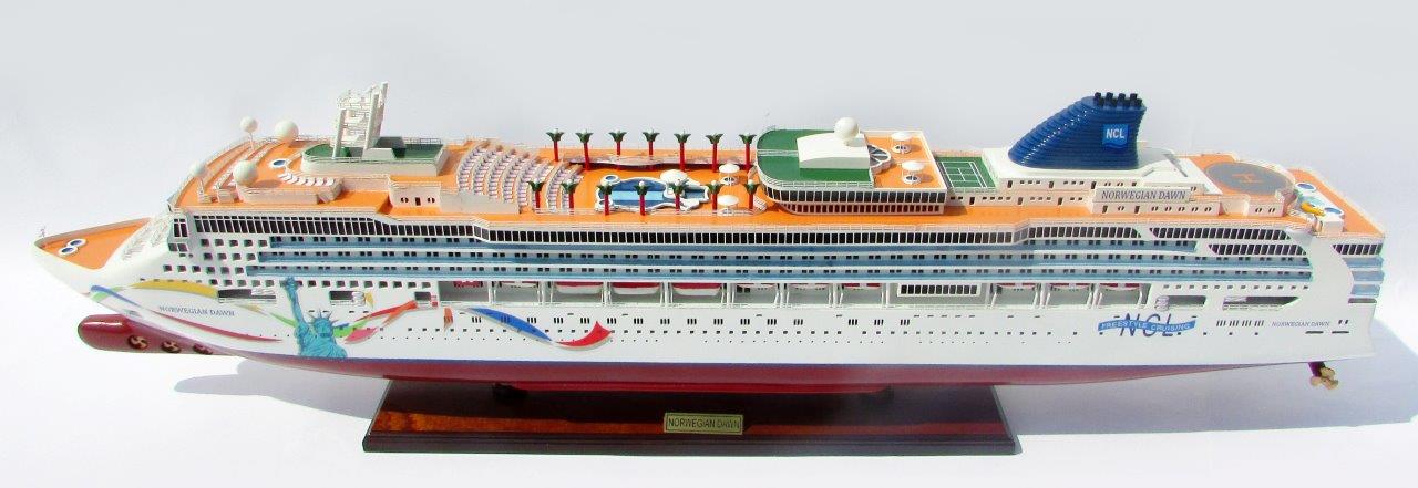 Modellschiff Kreuzfahrtschiff Norwegian Dawn