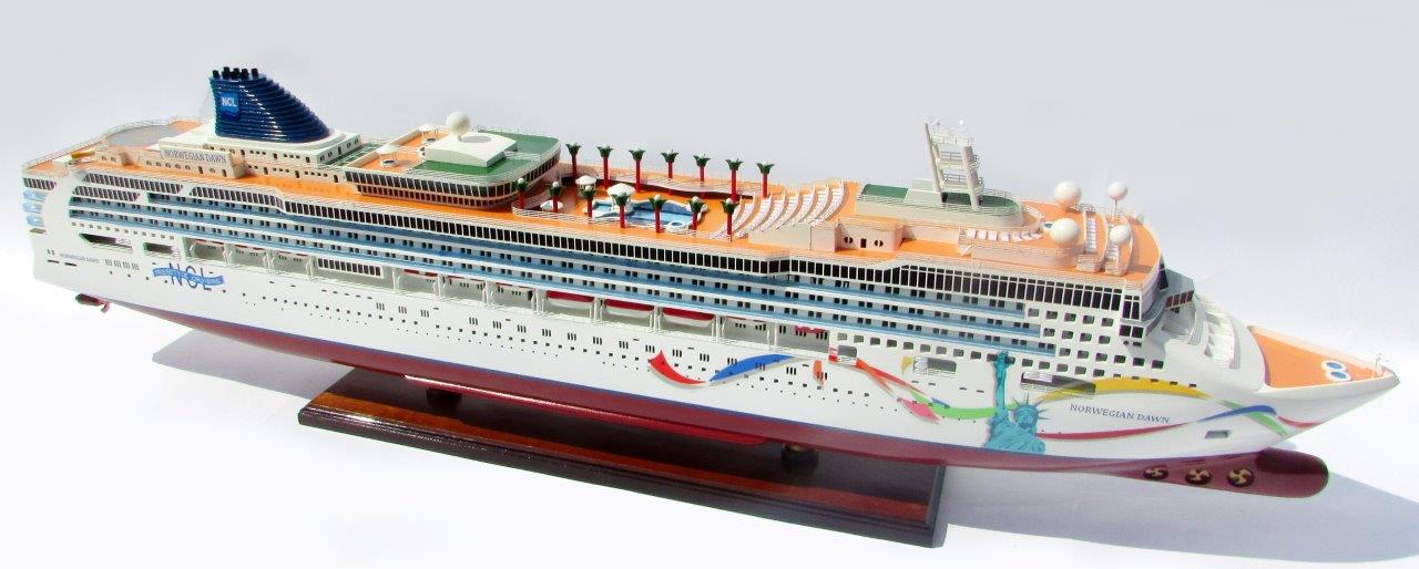 Modellschiff Kreuzfahrtschiff Norwegian Dawn