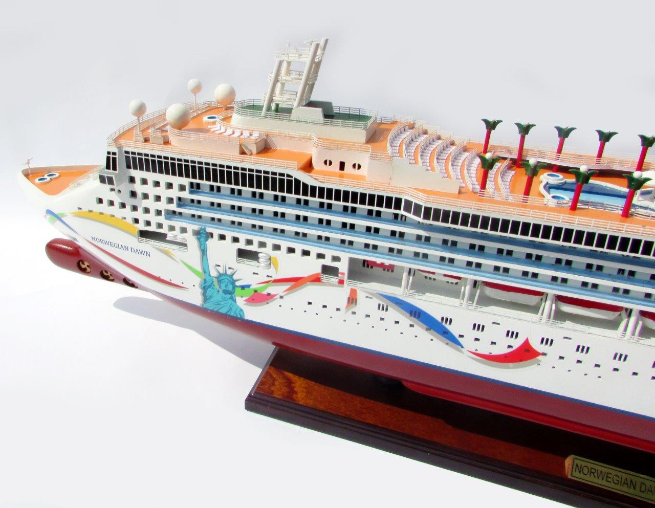 Modellschiff Kreuzfahrtschiff Norwegian Dawn