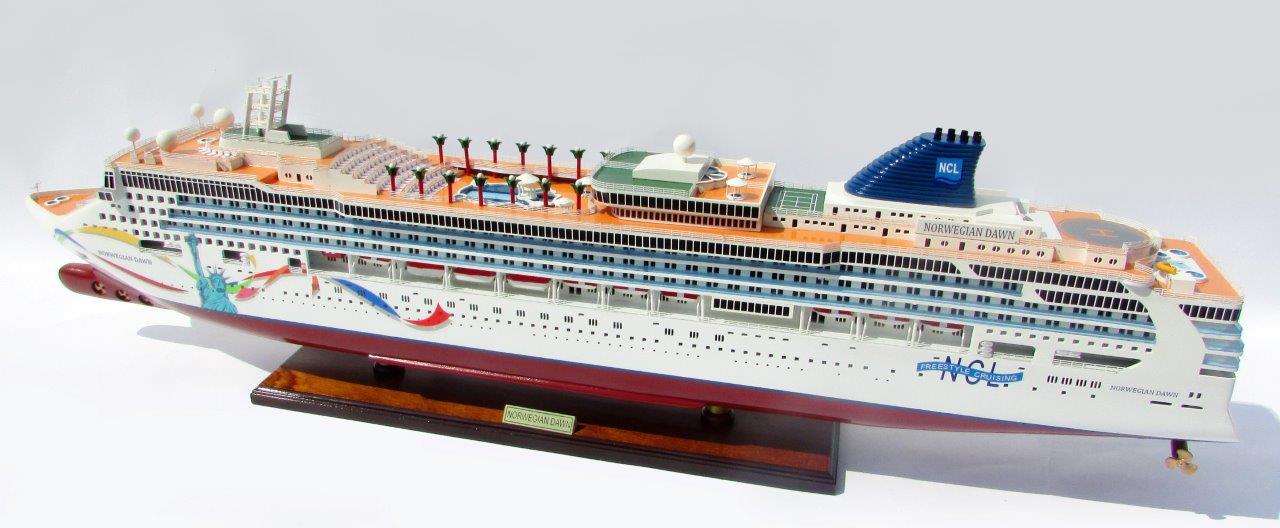 Modellschiff Kreuzfahrtschiff Norwegian Dawn