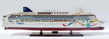 Modellschiff Kreuzfahrtschiff Norwegian Dawn