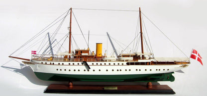 Modellschiff Dannebrog Dampfschiff Holzmodellschiff.de