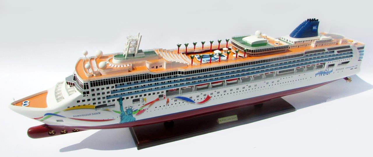 Modellschiff Kreuzfahrtschiff Norwegian Dawn