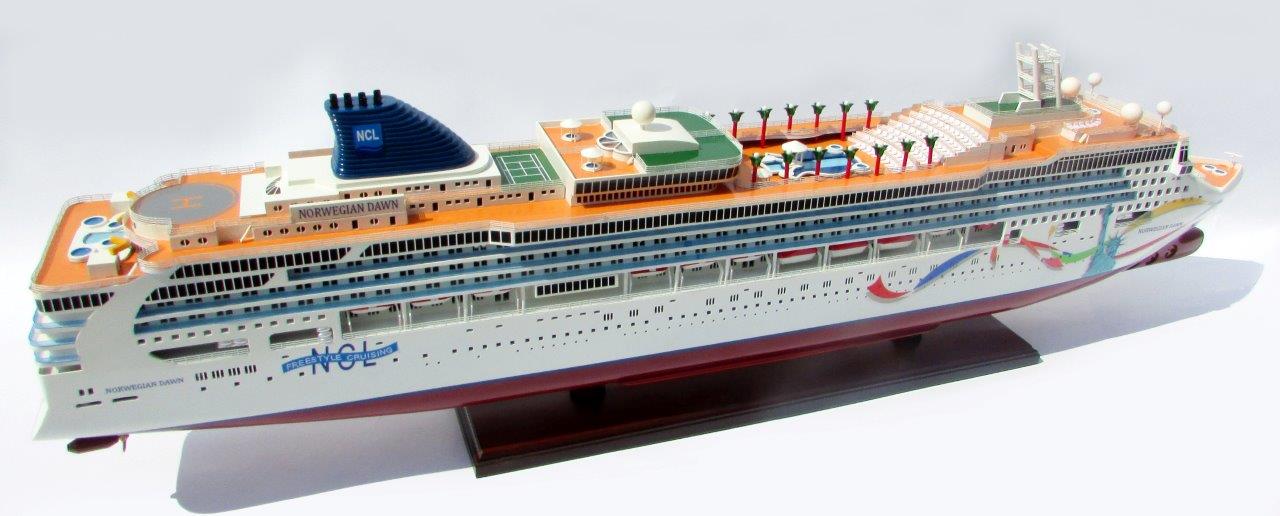 Modellschiff Kreuzfahrtschiff Norwegian Dawn