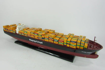Modellschiff HAPAG LLOYD HAMBURG EXPRESS Holzmodellschiff.de