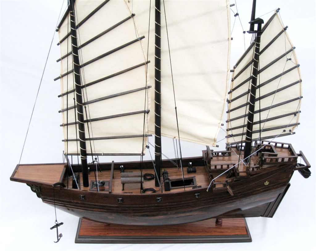 Modellschiff der Chinese Junk 