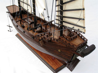 Modellschiff der Chinese Junk 