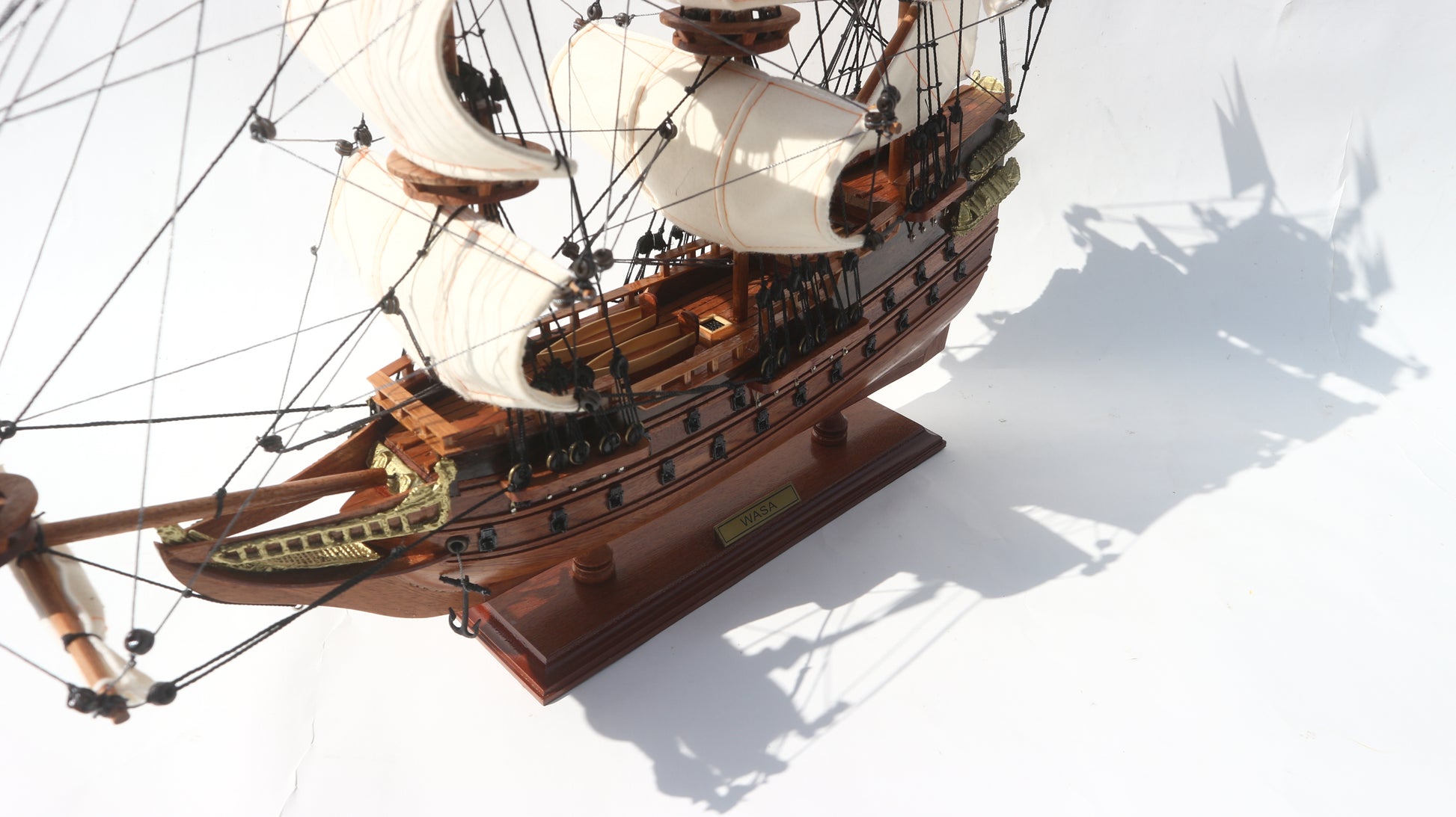 Modellschiff Segelschiff Wasa Vasa