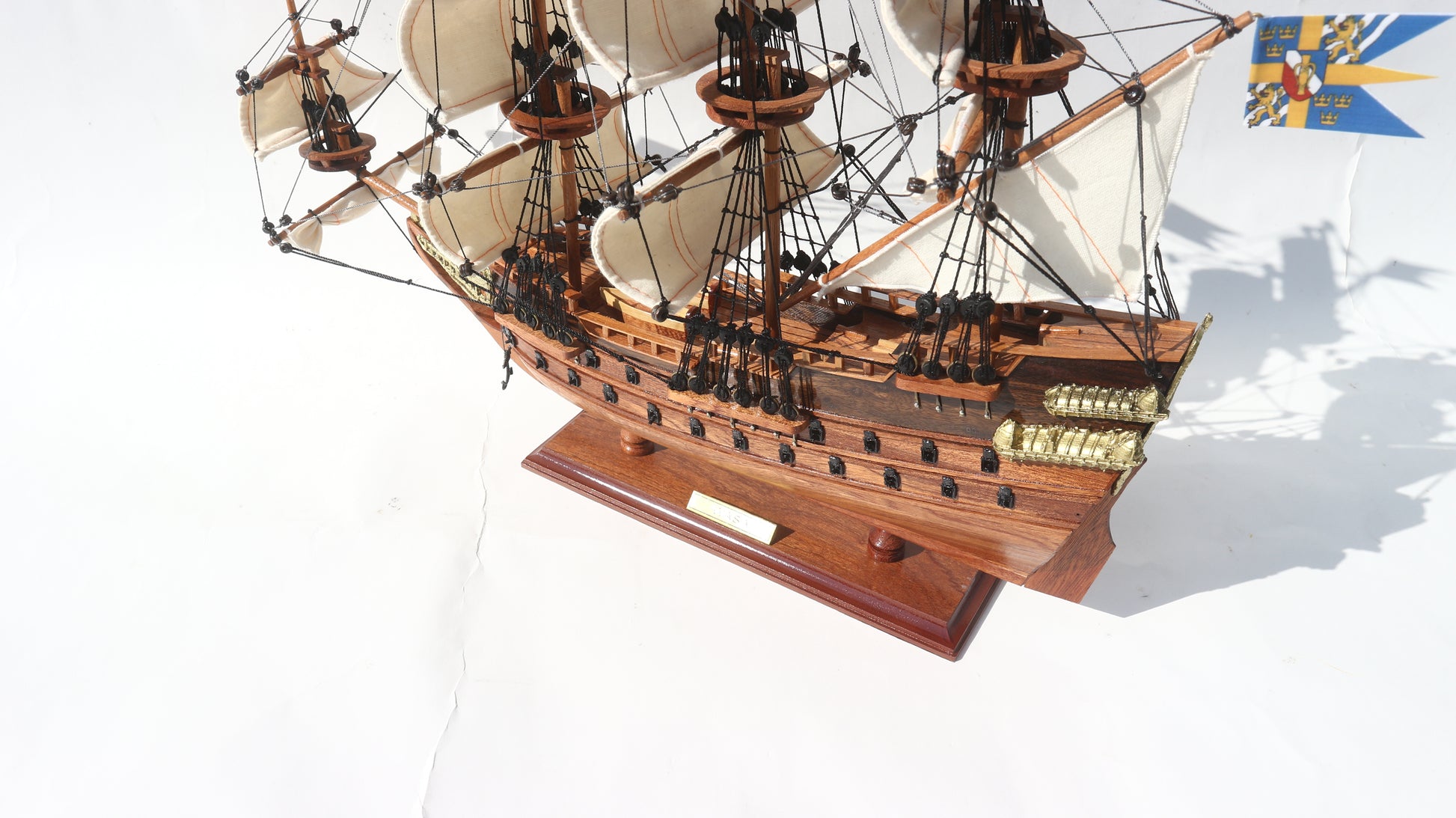 Modellschiff Segelschiff Wasa Vasa