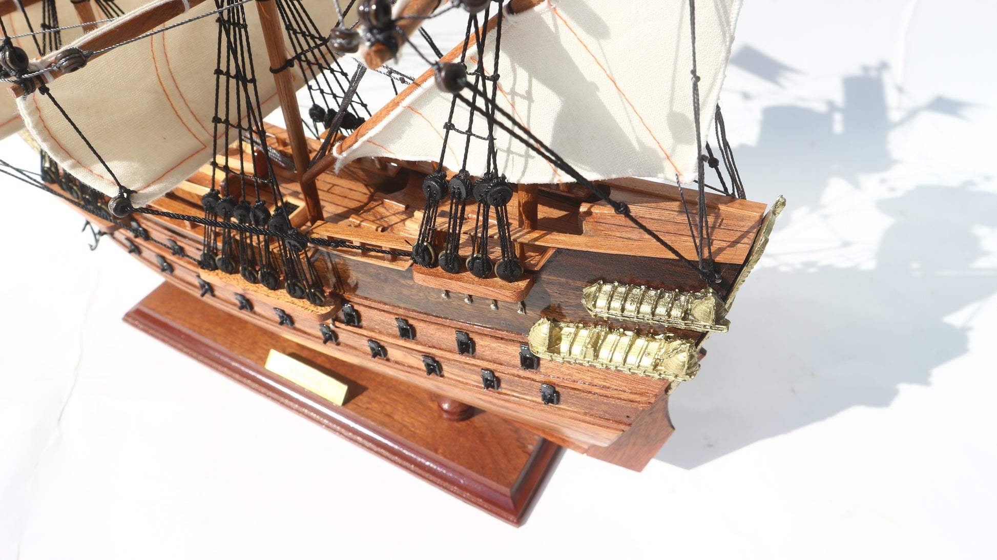 Modellschiff Segelschiff Wasa Vasa