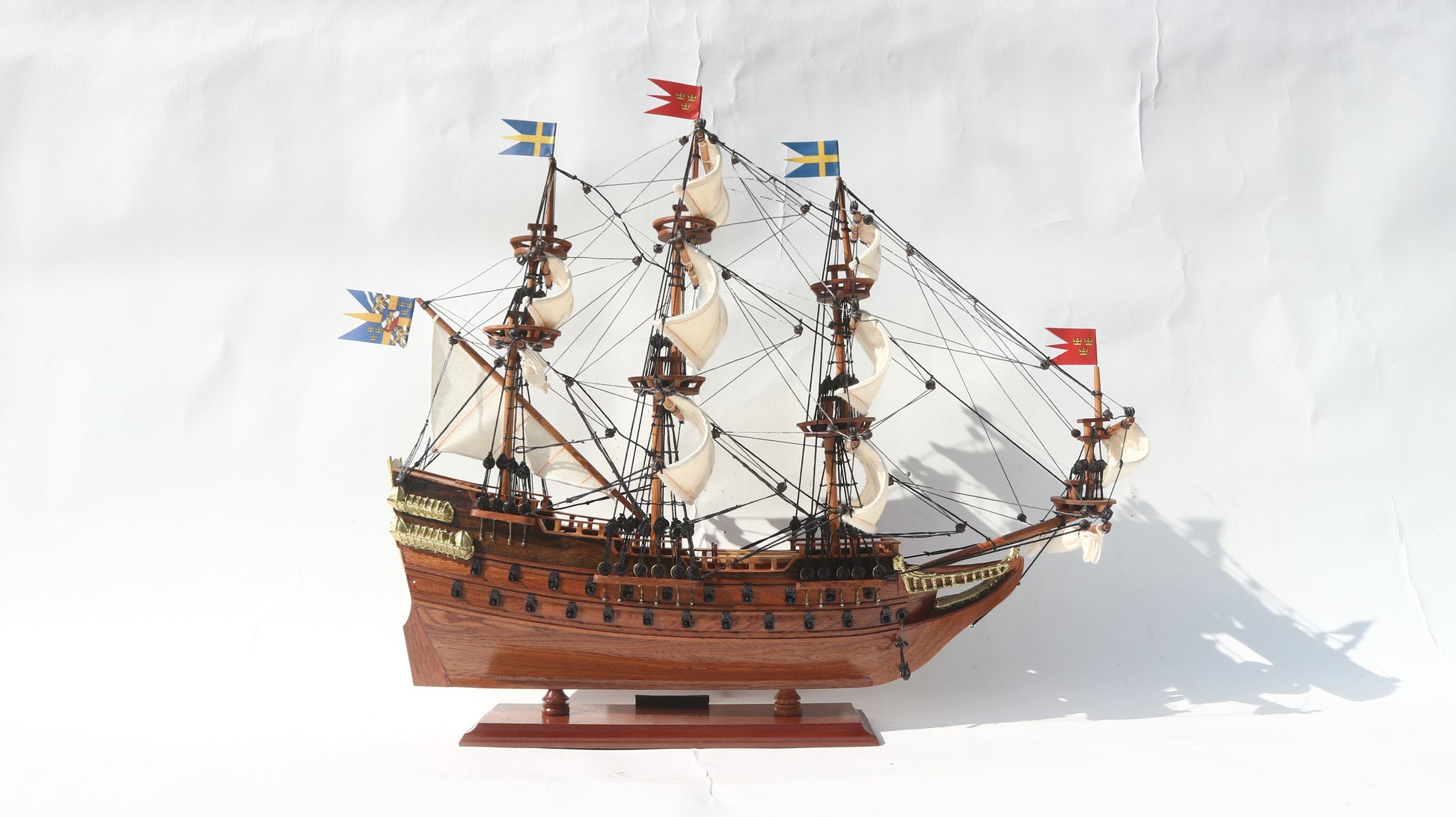 Modellschiff Segelschiff Wasa Vasa