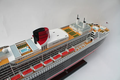 Modellschiff Kreuzfahrtschiff Queen Mary 2 