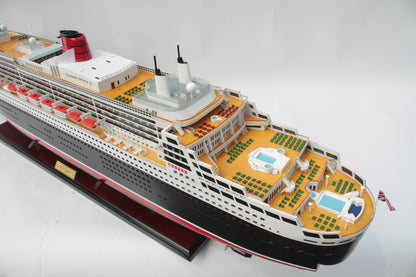 Modellschiff Kreuzfahrtschiff Queen Mary 2 