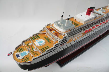 Modellschiff Kreuzfahrtschiff Queen Mary 2 