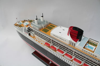 Modellschiff Kreuzfahrtschiff Queen Mary 2 